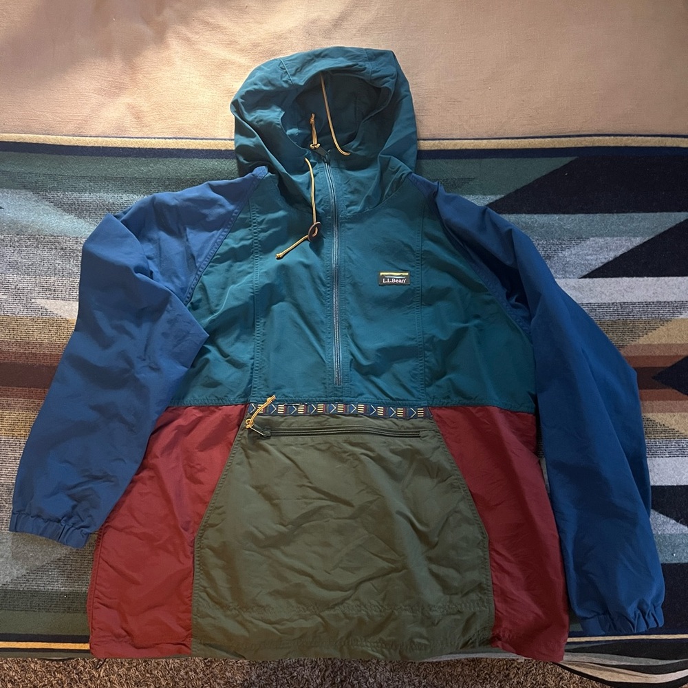 LL Bean Classic Anorak Size XL